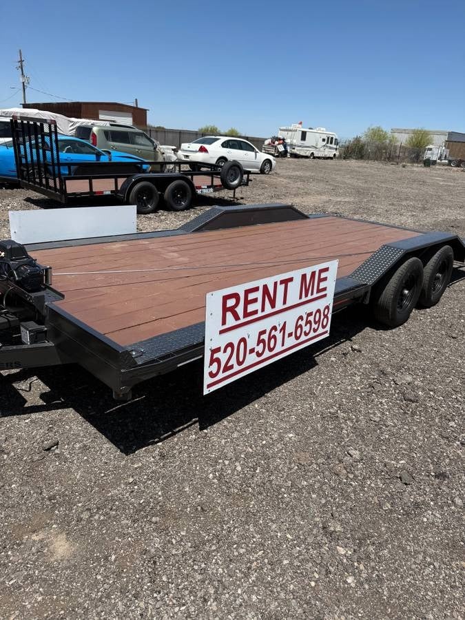 20ft Car Hauler — Drive-Over Fenders